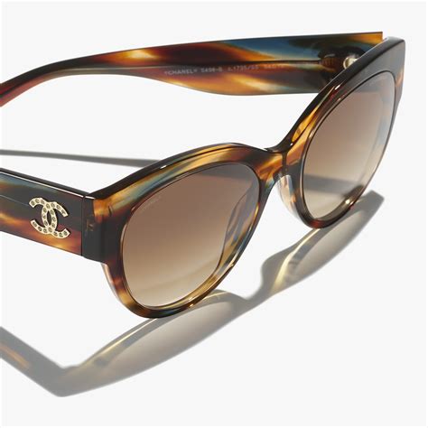 lunette de soleil chanel papillon|lunette d'or chanel.